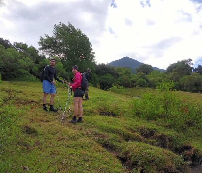 4 Days Meru Climbing route 4 Days Meru Climbing route