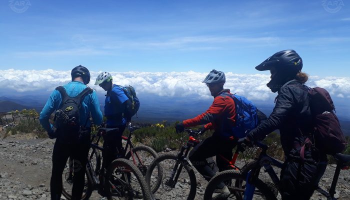 biking